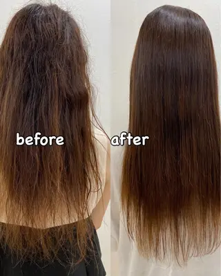 ロング 髪質改善・修復 成瀬由賀里のヘアスタイル