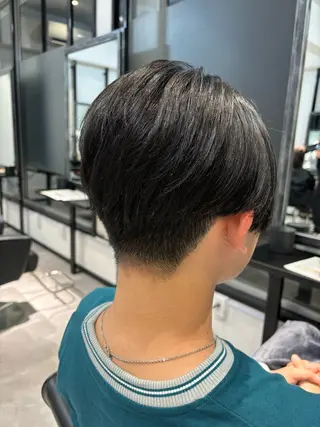 メンズ maki💖 ボブ/縮毛矯正のヘアスタイル