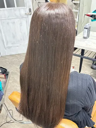 ロング カラー カラーモデル募集 ☘️もえな☘️のヘアスタイル