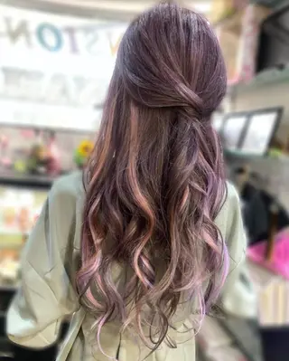 ロング 韓国カラー/エクステ carryのヘアスタイル