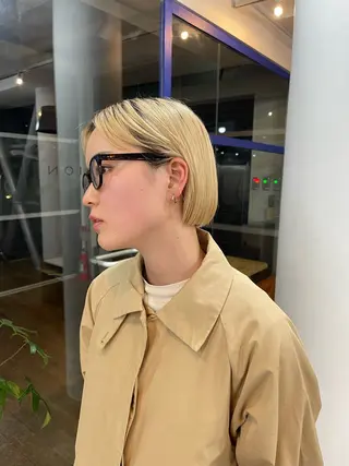 ショート ボブ/レイヤー /河内温太のヘアスタイル