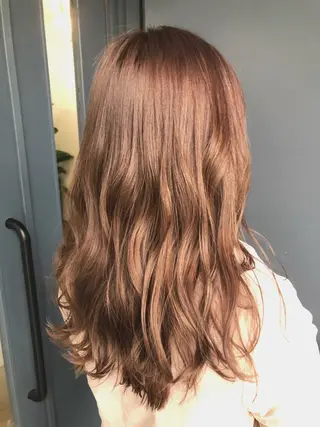 ロング カラー 女性リピ90%🍨 🩷佐藤みずきのヘアスタイル