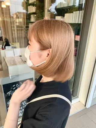 ミディアム 武田 清久のヘアスタイル