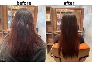 ロング SALONDEHANOKA所属・ショートロング ✂️椎葉えまのヘアスタイル