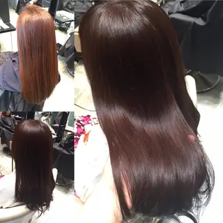 ミディアム セミロング ロング カラー Re:ta KANZOのヘアスタイル