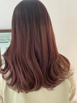 ロング カラー ボブ美容師 /馬場 翼のヘアスタイル