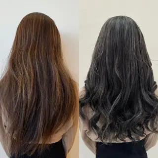 ロング カラー TELAHAIR 副店長 YUTOのヘアスタイル