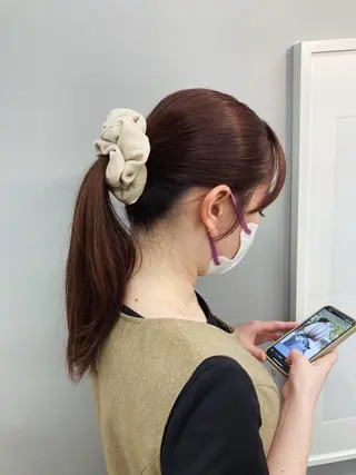 ロング 三浦 寛都のヘアスタイル