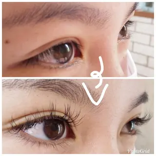 マツエク・マツパ 💡次世代LED -TIARA💡のマツエク・マツパデザイン