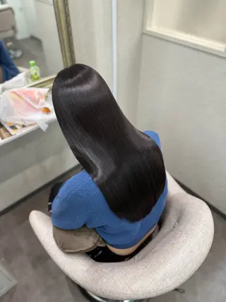 ロング 髪質改善/縮毛矯正 アンナ🍊のヘアスタイル