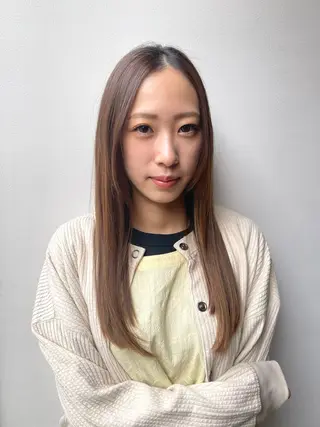 ロング 髪質改善/縮毛矯正 🧸梅川のヘアスタイル