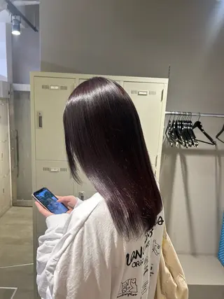 カラー 透明感ベージュ🤎 ナチュラルレイヤーのヘアスタイル