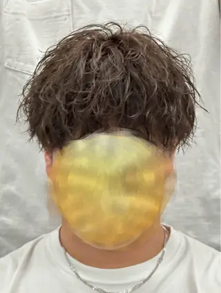 カラー パーマ メンズ ルシクラージュ武蔵小杉店所属・武蔵小杉【美髪縮 毛矯正】丸山智久のヘアスタイル