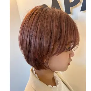 ショート カラー 岩崎 裕司のヘアスタイル