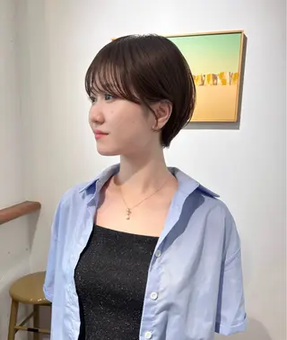 ショート カラー aiko【艶カラー ・ミニモ年内で終了】のヘアスタイル