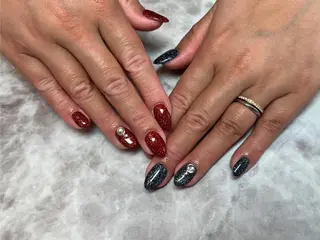 ネイル ネイルリボン 伊藤のネイルデザイン