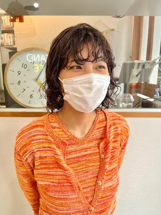 ショート パーマ 🌼sunc HINAMI🌼のヘアスタイル