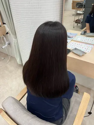 ロング カラー little×RINNE 栄所属・栄美容師/ ふう💇🏼‍♀️のヘアスタイル