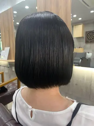 ショート カラー hair salon mementoのヘアスタイル