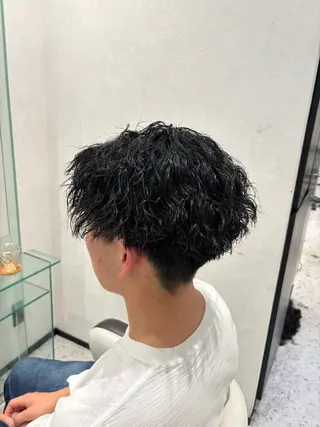 パーマ メンズ LOUIMADNA栄所属・新規指名比率No.1 メンズパーマ/二村のヘアスタイル