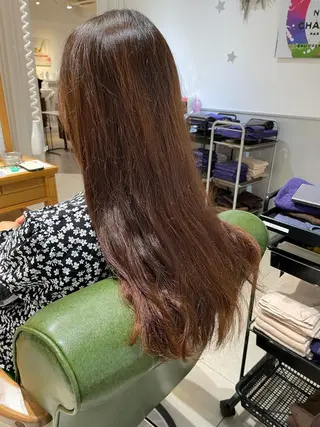 ミディアム カラー eins.hair所属・過去一の柔髪ヘア 🌿einshairのヘアスタイル