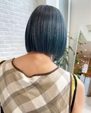 ミディアム ハイトーン/ 髪質改善/ヒロタリカのヘアスタイル