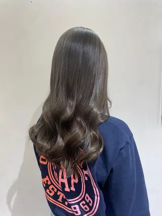 ロング 縮毛矯正/レイヤー /ひかるのヘアスタイル