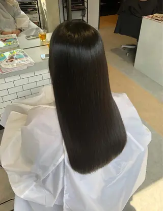 ロング パーマ 店長/ 加藤 流菜のヘアスタイル