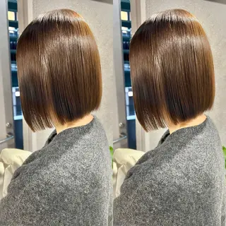 ショート ボブ/髪質改善/ ミディアム/浅川俊輝のヘアスタイル