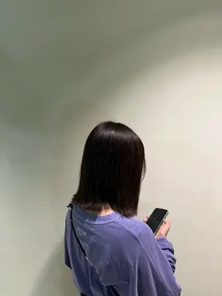 カラー 石澤 萌茄のヘアスタイル