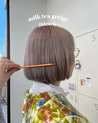 ショート カラー Kana 🍋 ハイトーン【高円寺】のヘアスタイル