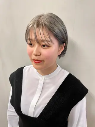 ショート カラー tatsumi/ボブ ウルフ/レイヤーのヘアスタイル