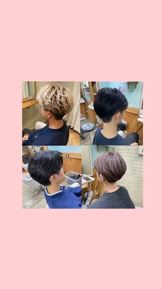 ショート CORE新宿所属・CORE よしえのヘアスタイル