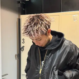 ショート カラー メンズ 💈メンズカット💈 No.1💈坂元のヘアスタイル