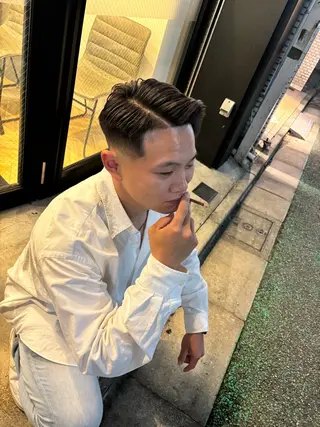 メンズ ヘアーサロン爽下北沢所属・Okada Ryuhouのヘアスタイル