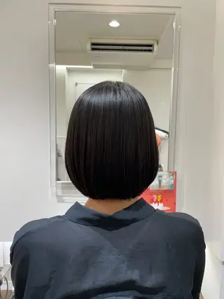 ショート 縮毛矯正/レイヤー /ひかるのヘアスタイル