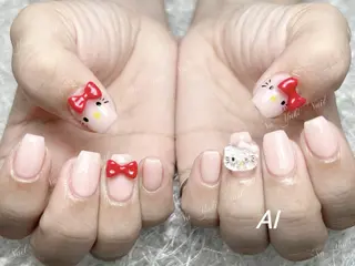 ネイル 🎀 moo~ 🎀のネイルデザイン