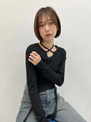 ショート 新井 翼/銀座 メンズ◎ショート女子のヘアスタイル