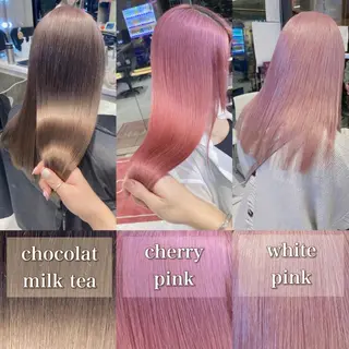 セミロング カラー ヘアアレンジ メンズ キッズ お悩み解決美容師 💐AMIのヘアスタイル