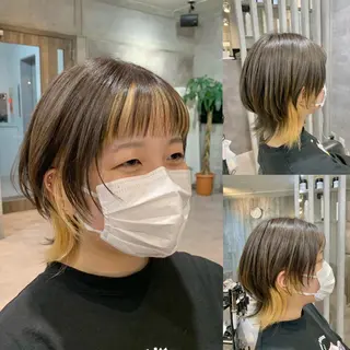 ミディアム カラー B E C H I C O〔べち子〕のヘアスタイル