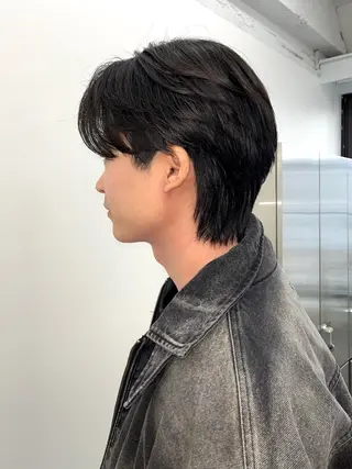 メンズ kosoraレイヤー ハイトーン/デザインのヘアスタイル