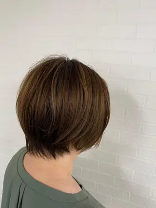 ショート カラー 🎁無料カットカラー 📷撮影モデル募集✨のヘアスタイル