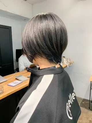 ショート カラー メンズパーマ メンズ特化ryoのヘアスタイル