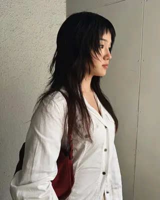 ロング THE  AGATA TOKYO所属・外国人風パーマ/デザ インカット🦕✨アミのヘアスタイル