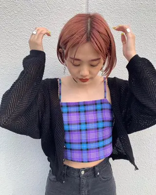 ショート Iris所属・ハイトーン特化サロン 💎MOCA💎のヘアスタイル