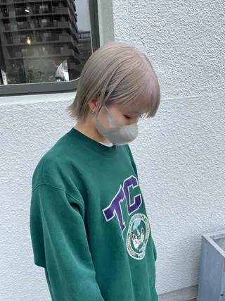 ショート カラー 五十嵐 雄毅のヘアスタイル