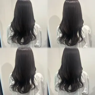 ロング カラー 髪質改善ストレート /暖色カラー🎀🪞のヘアスタイル