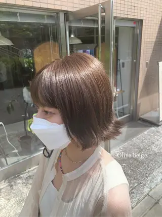 ショート カラー 🌈re-room EIKI🇰🇷のヘアスタイル