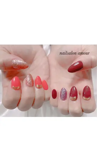 ネイル nailsalon ♡amour♡のネイルデザイン