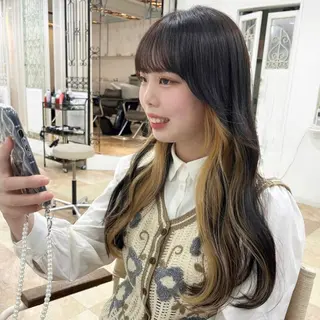 カラー Lufeli所属・🫧いとうりお🫧 ショート/レイヤーのヘアスタイル